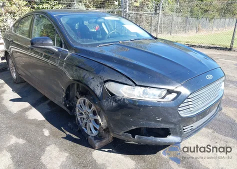 2016 Ford Fusion S из США, поврежденный, VIN 3FA6P0G72GR254267